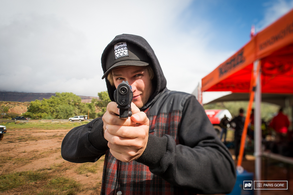 Paul Bass aiming up