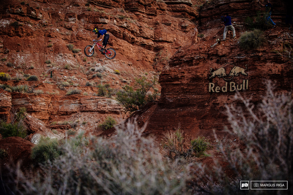 Buehler just playing around on a thirty-foot step down. Only at Rampage.