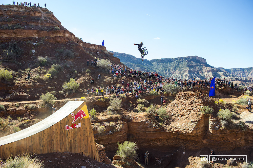 Throwing down: Aggy sending it. 57 feet. Almost 20 meters. And a suicide no hander? Sick!
