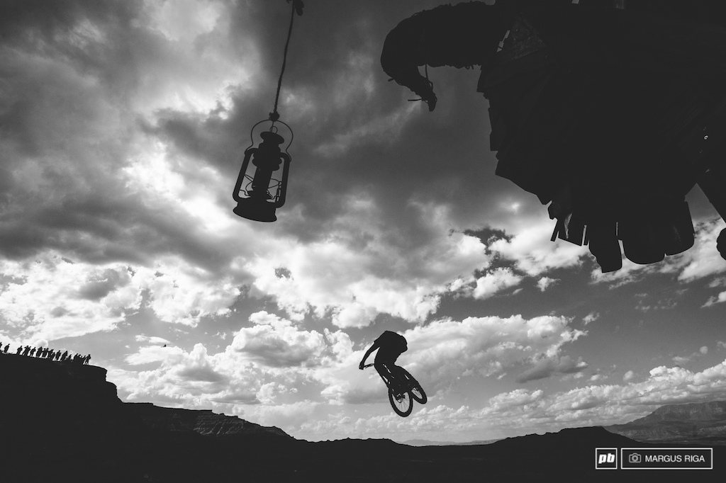 Andreu Lacondeguy s second run was so bad-ass god got a black eye.