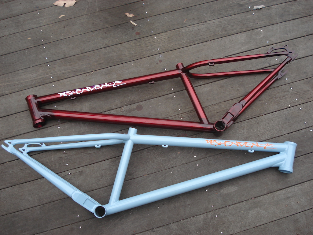 two descendence haze frames nearly ready to send off to their new owners