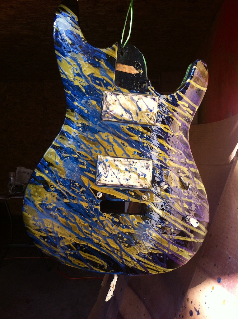 Painted one of my guitars
