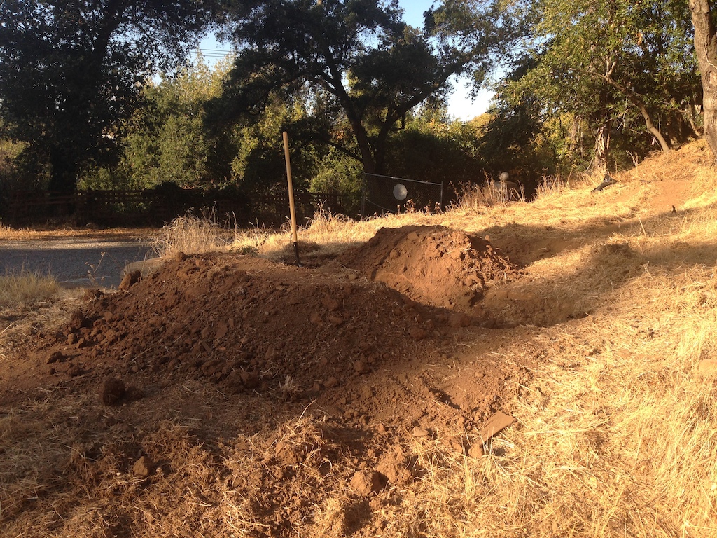 First day digging, first jump
