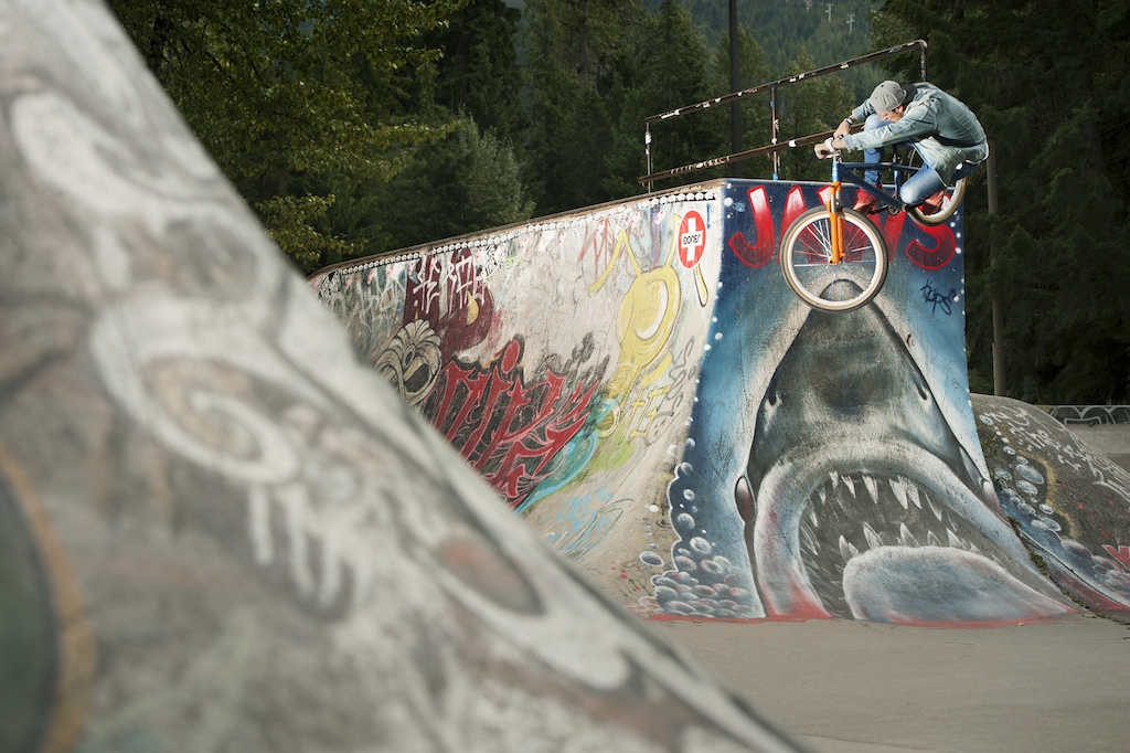 This picture was taken during filming of new MTB movie called SIGNATURES!