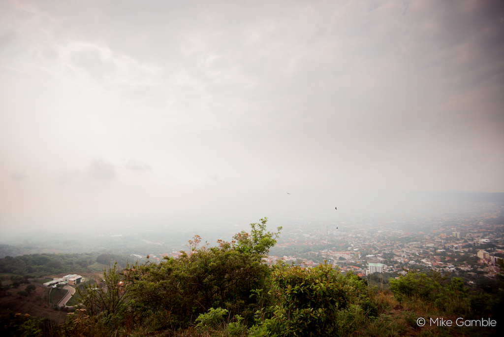 All trails end in there...somewhere. San Salvador.