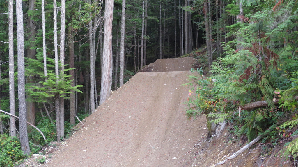 got a quick look at the new bike park in my home town sechelt
