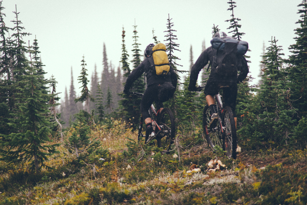 Kevin amp Wade packing gear into the alpine. http bikes.com instinct