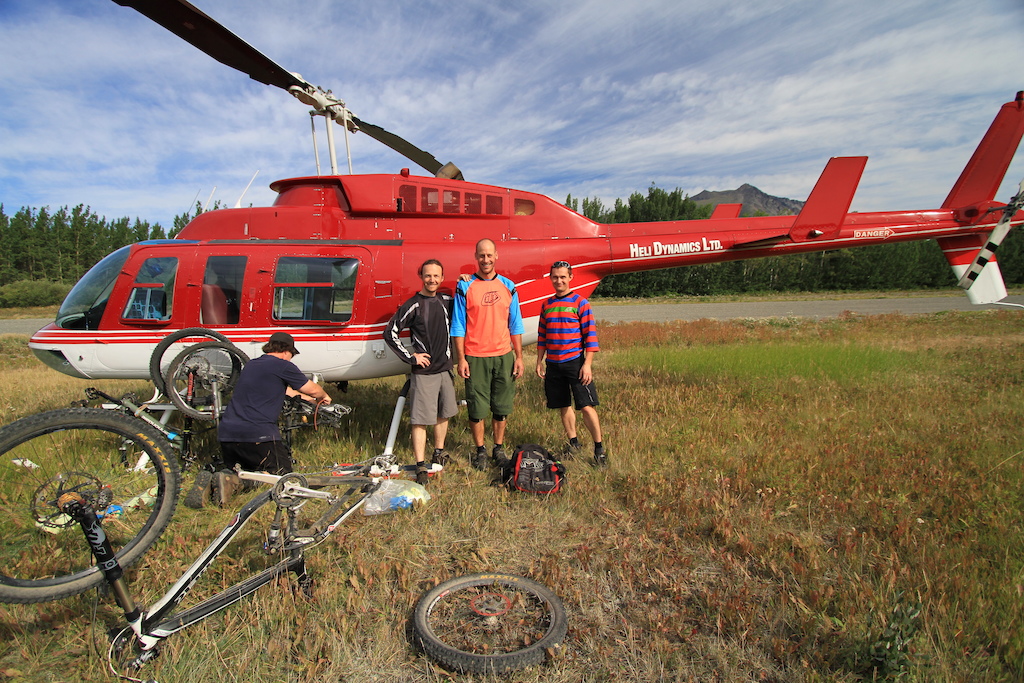 August 2013 Yukon Trip - Heli-biking (https://www.facebook.com/Yukonhelibiking) near Carcross.

Is everyone ready for some hell-biking? Yeah!