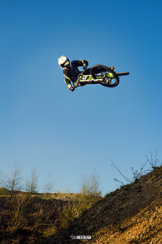 Nico Vink defining sideways stylishly in Belgian airspace earlier this year. As seen on the front cover of Dirt #137.