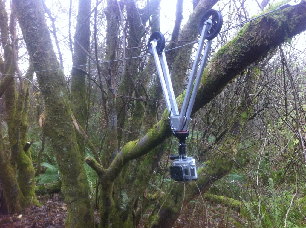 Testing out the Cable Cam rig