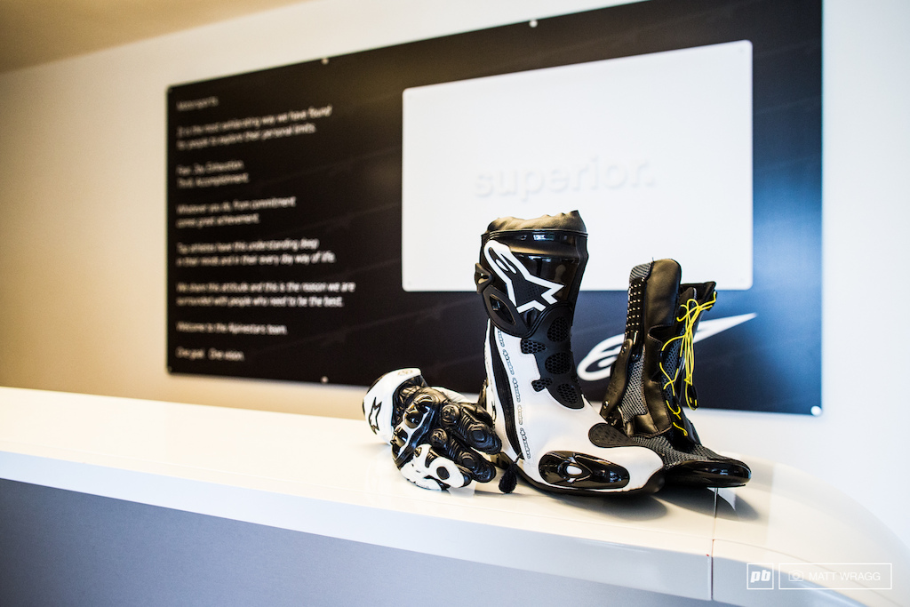 Images from our trip to the Alpinestar HQ by Matt Wragg.