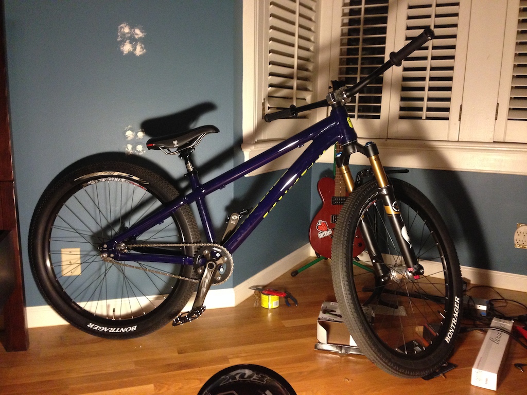 2014 Jackal. Just waiting on my XT brake, and Chromag Overture saddle.  Rides like a dream!