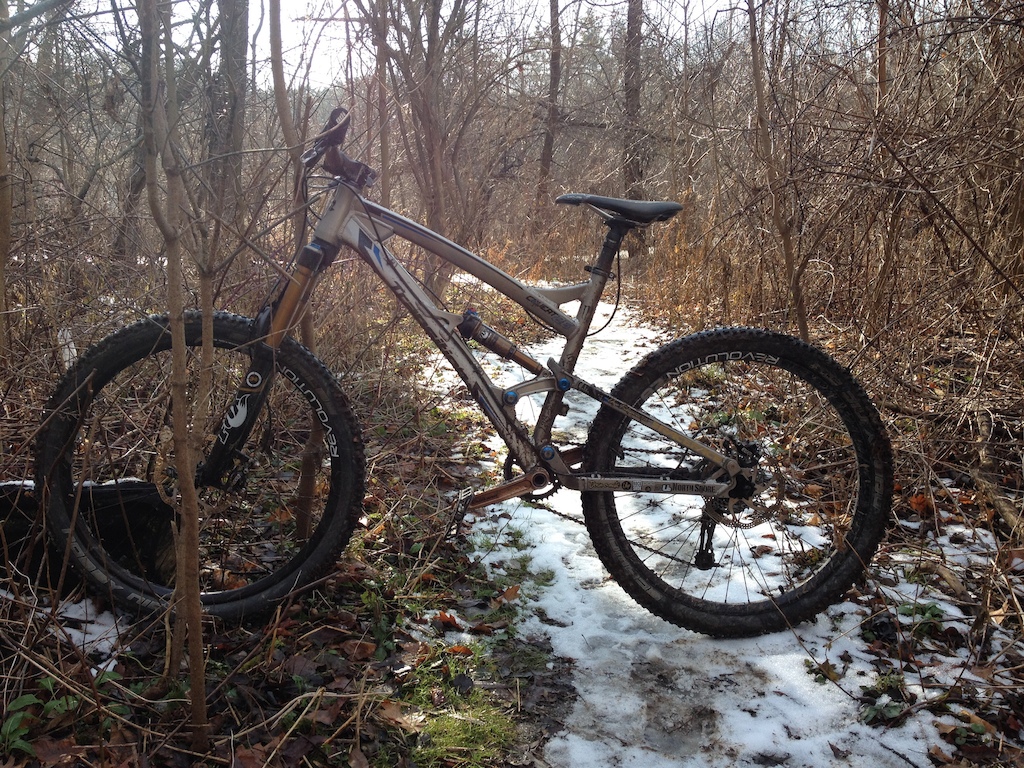 First sloppy winter ride of the year