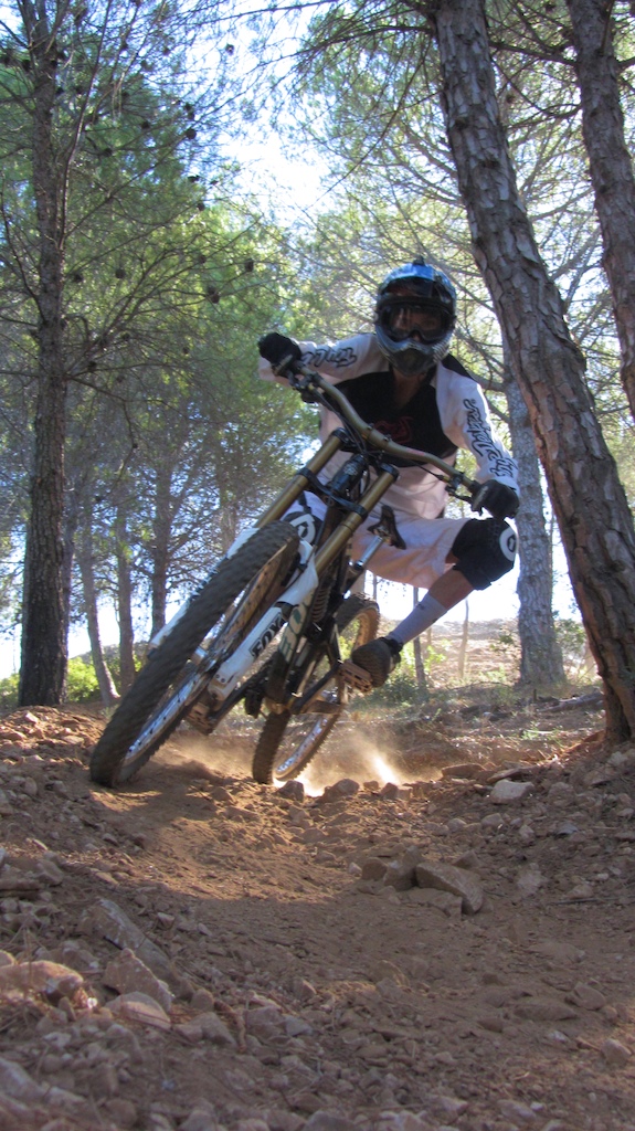 This is me riding in Malaga