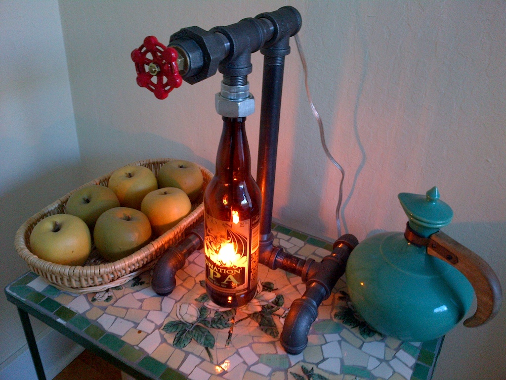 Lamp I made.