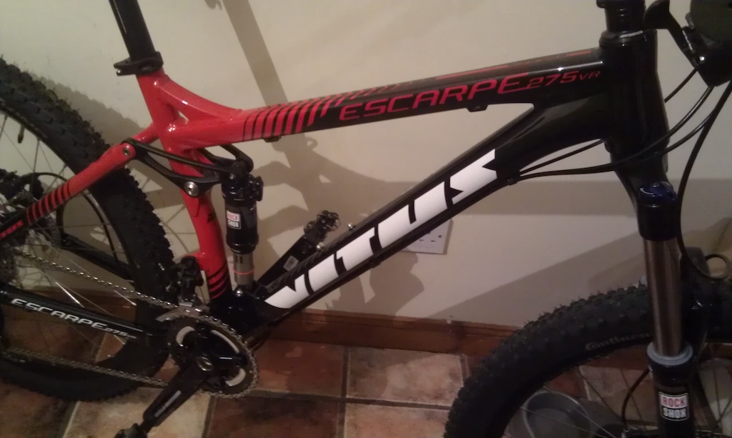 Just arrived and built up today 2014 Vitus Escarpe 275 VR 650b
