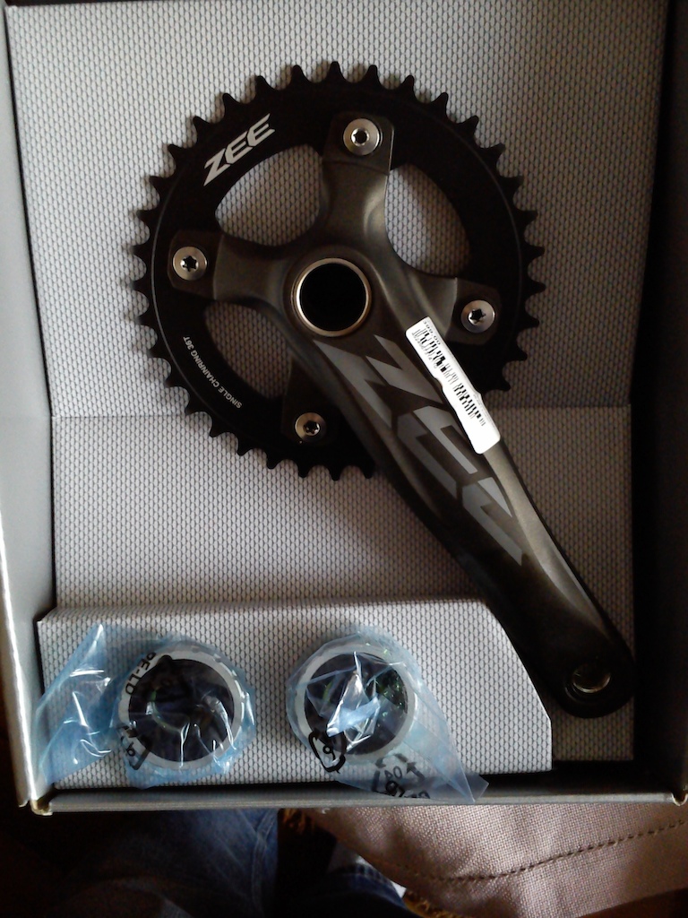 Nowa korba- Shimano Zee FC-M640.