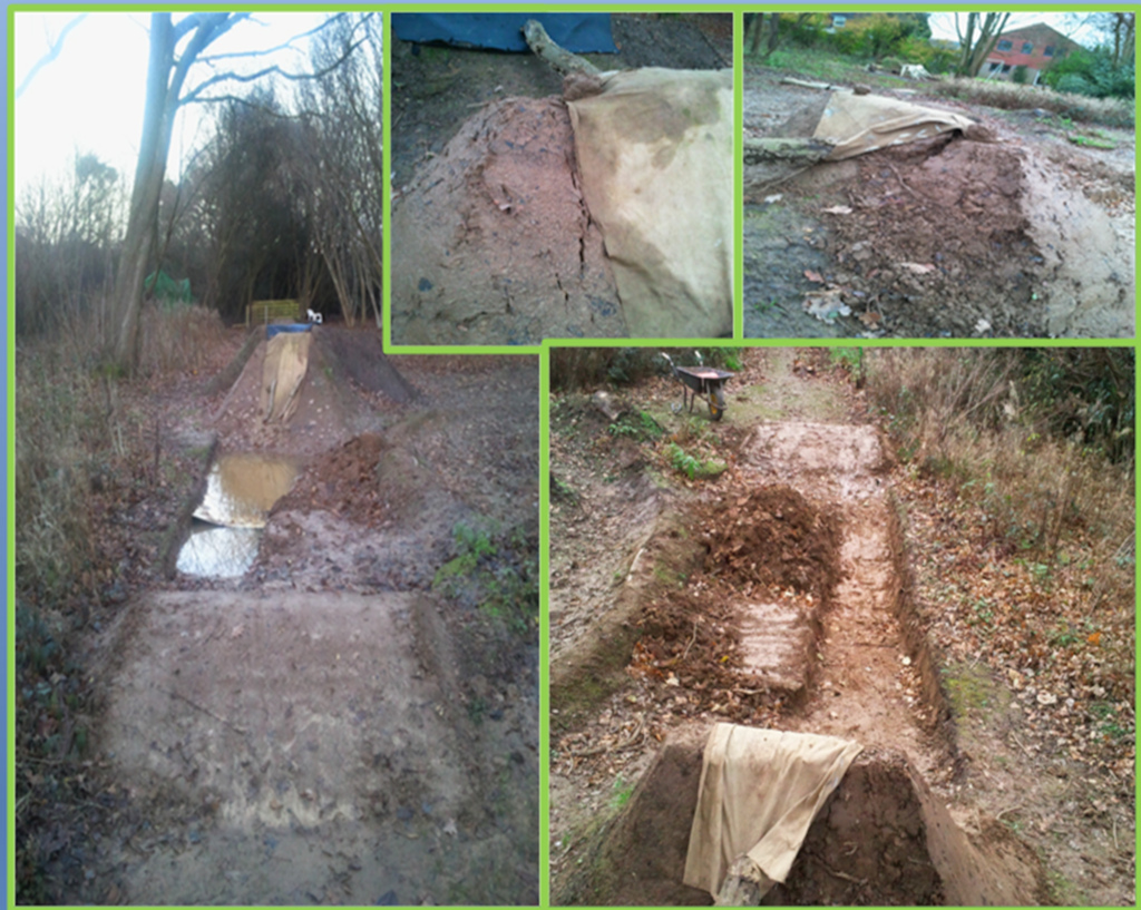 before and after the storm, just building the pump into the jumps and then it rained like a bitch aha :)