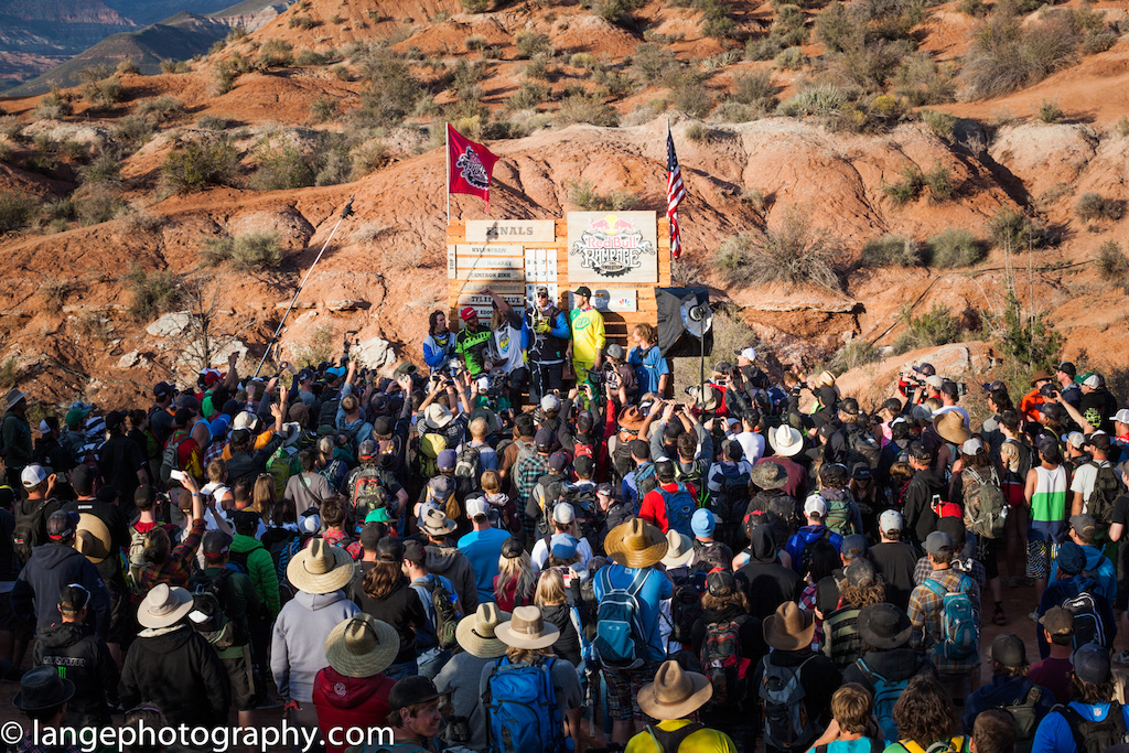 in the spotlight for podium time at redbull rampage 2013.