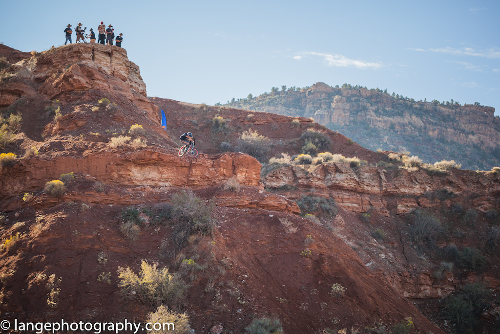 the always steezy ryan howard competes in qualifiers at redbull rampage, 2013.