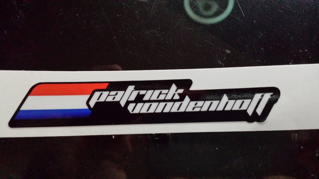 new sticker for the bike