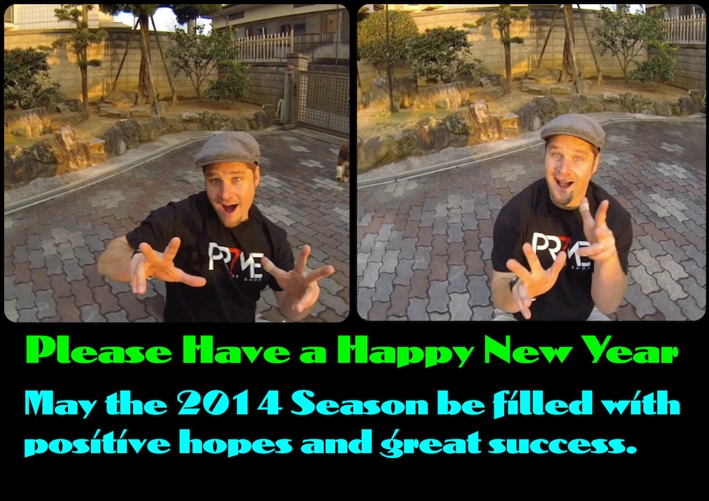 Happy New Year PB Brothers!
RideOn and Happy Trails in 2014