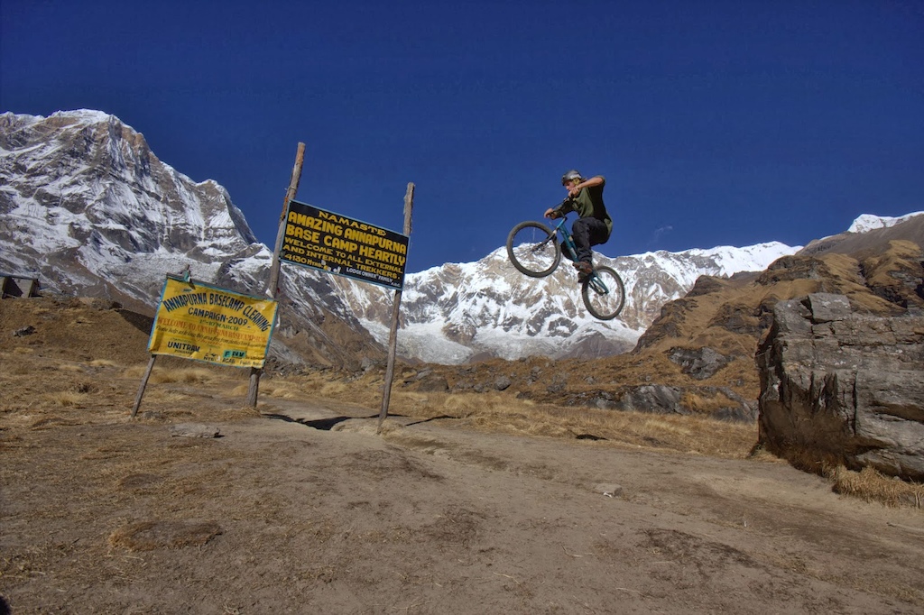 Riding in the Himalayas