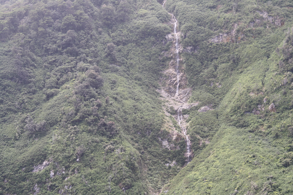 A waterfal in Doubtful Sound