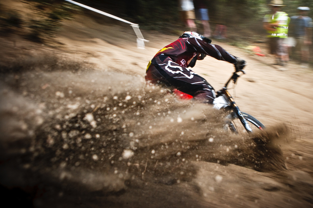 1st round of who can move as much dirt as possible withe there wheels nz mtb bike champs