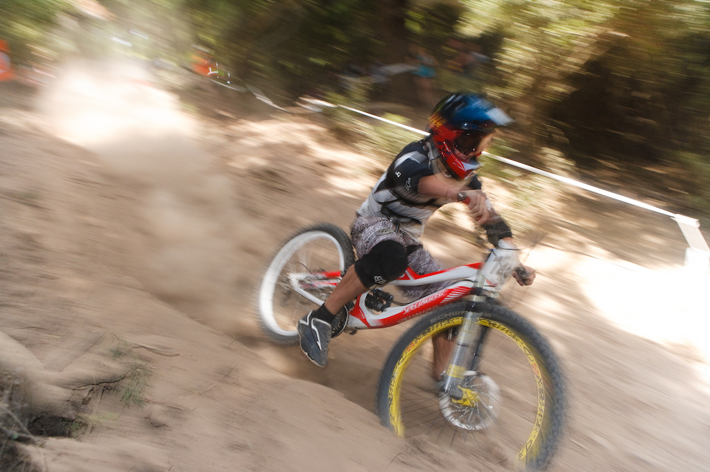 1st round of who can move as much dirt as possible withe there wheels nz mtb bike champs