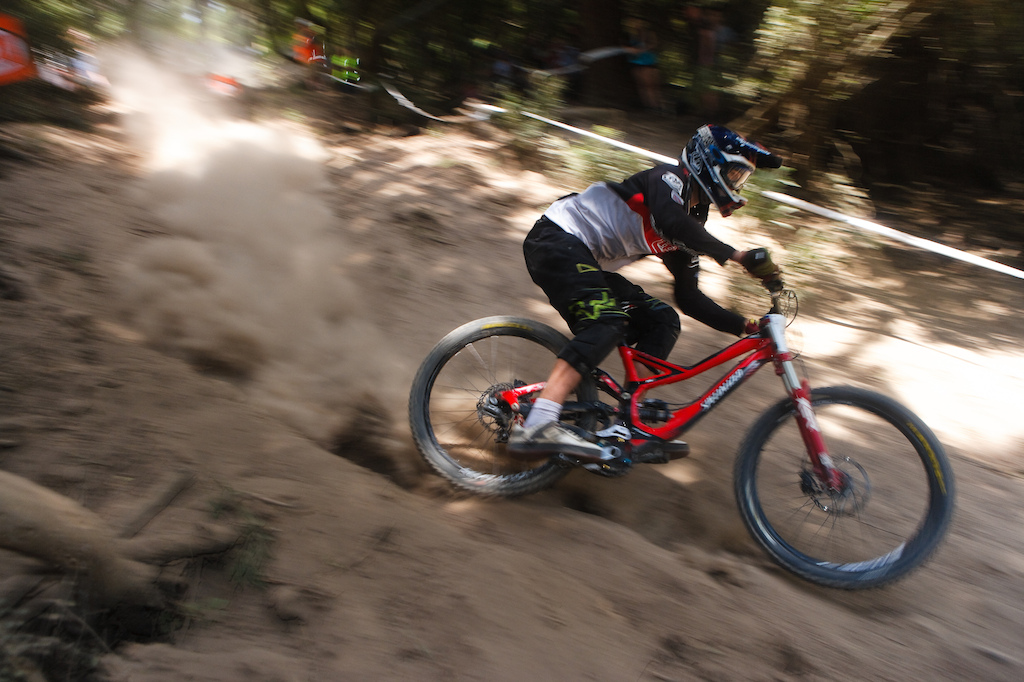 1st round of who can move as much dirt as possible withe there wheels nz mtb bike champs