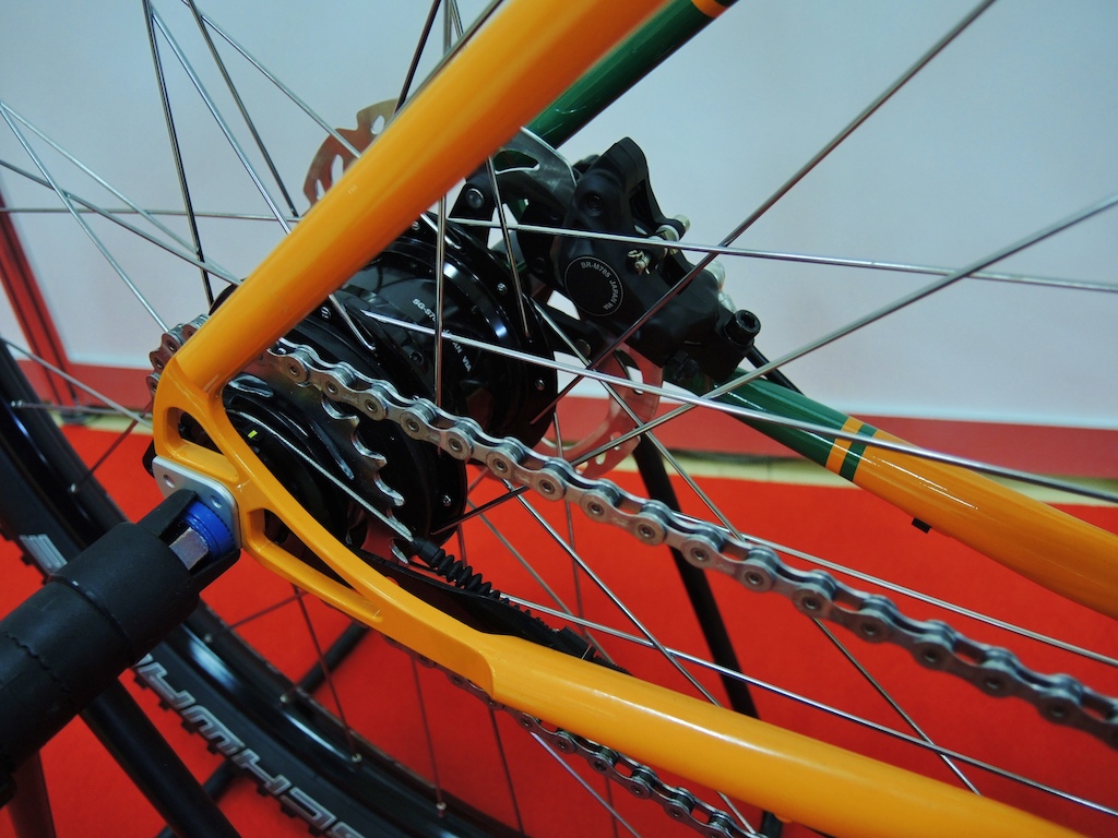 HANDMADE BICYCLE FAIR 2014

Dobbat's Equip
Shimano ALFINE 11s