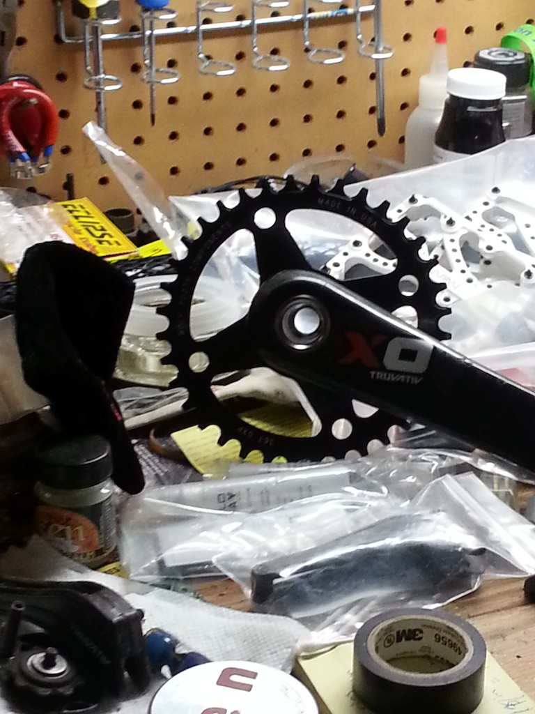 Wolftooth chainring. 36t direct mount gxp. Thick/thin.