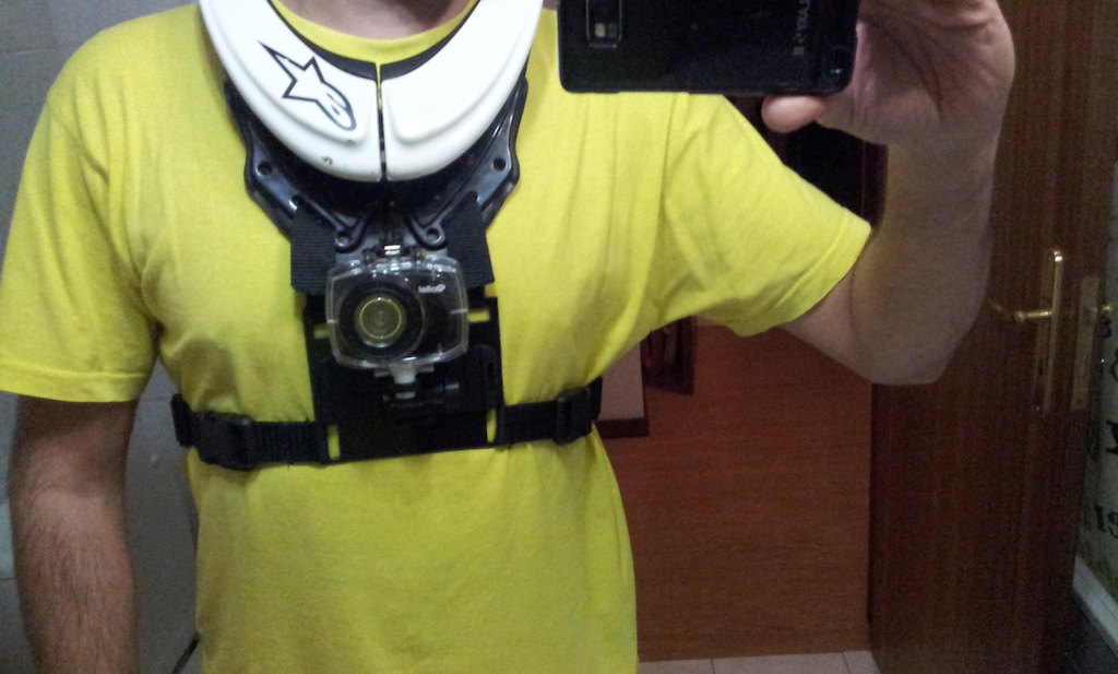 Fastdh at DIY Neck brace / chest cam holder straps in Vila Nova de Gaia