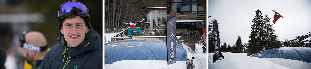 Flipping fun at the BigAirBag - photo by Hansueli Spitznagel