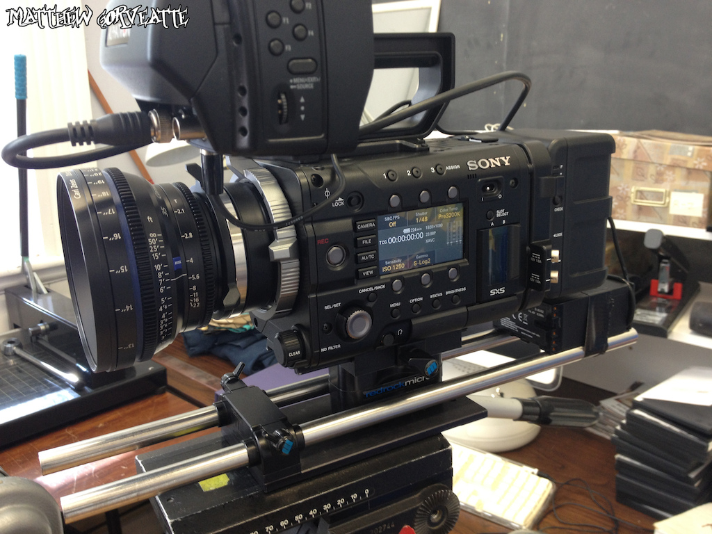 Sony F55 240 FPS 4K - Zeiss Prime Lens Set Matthew Gorveatte 2014