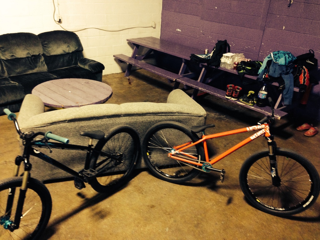 New set up on the majesty. The p2 in the back.
