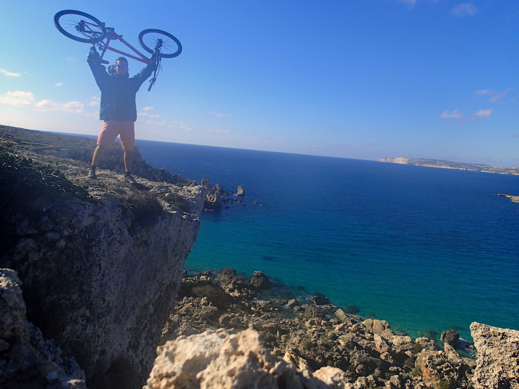 Gozo in the background!
