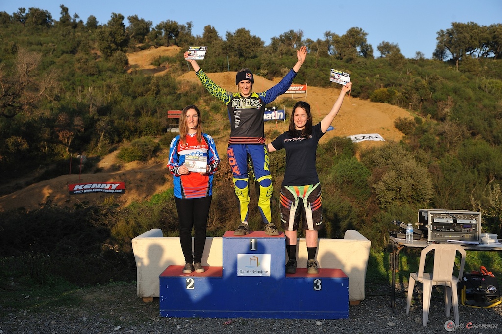 Womens podium