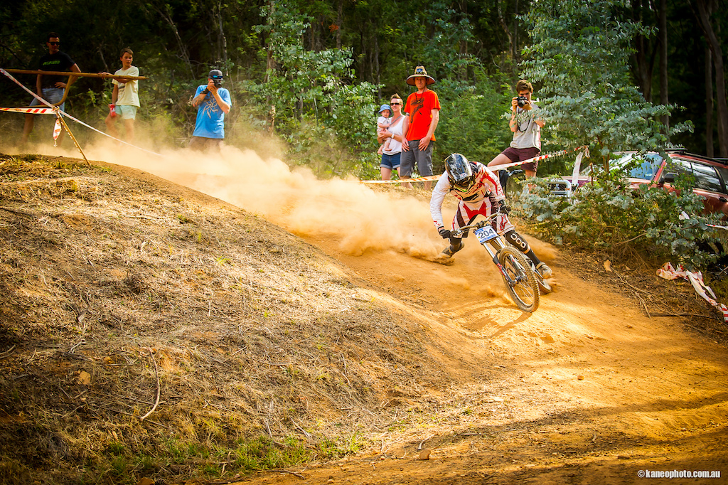 This one went a little too far after this and pointed him back up the hill. Not ideal.