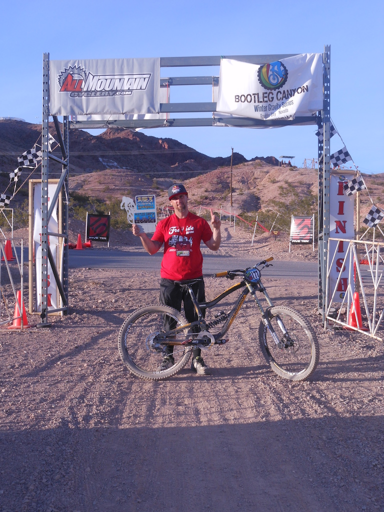 2014 First place and overall downhill cat 2 40+ champion