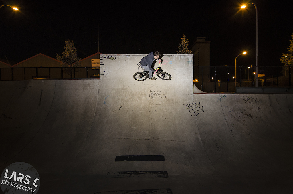 A late night session in the bowl