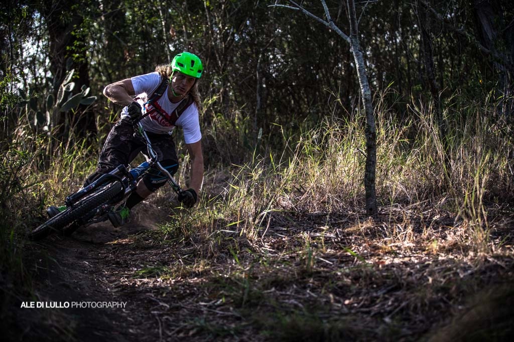 kelly riding in toowomba, queensland.