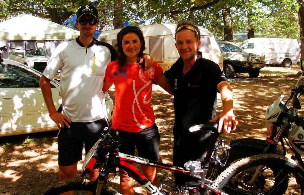Congratulations to Yannick Lincoln and Aurelie Halbwachs . Team Synergy .
1st in Cape Epic , Mixed Categiorie , since day 1 . 
Mechanic : Jerome Abed .
Problems on the bike ?? .... sometimes , but not really !! .
ride well guys , one more day to go ,
focus , and conserve your energy , don t crash and be easy on yourself .
good to have 2 french ( mauritius ) rider this year .
speaking a common language is much better .