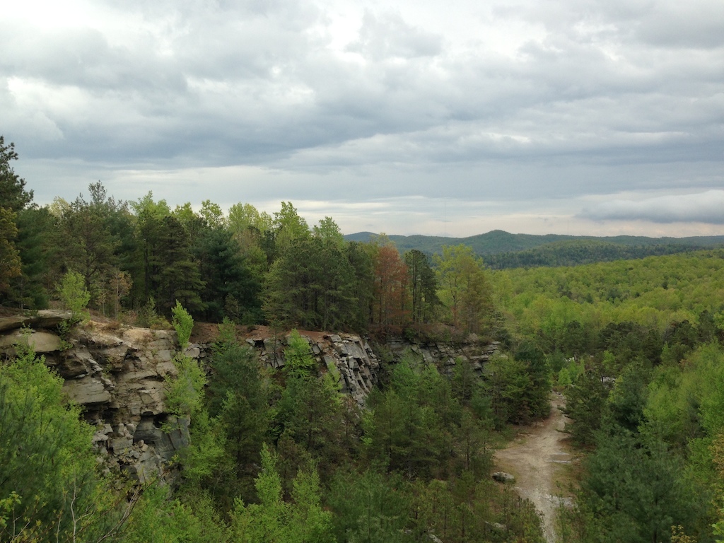 Rock quarry in Dupont...
