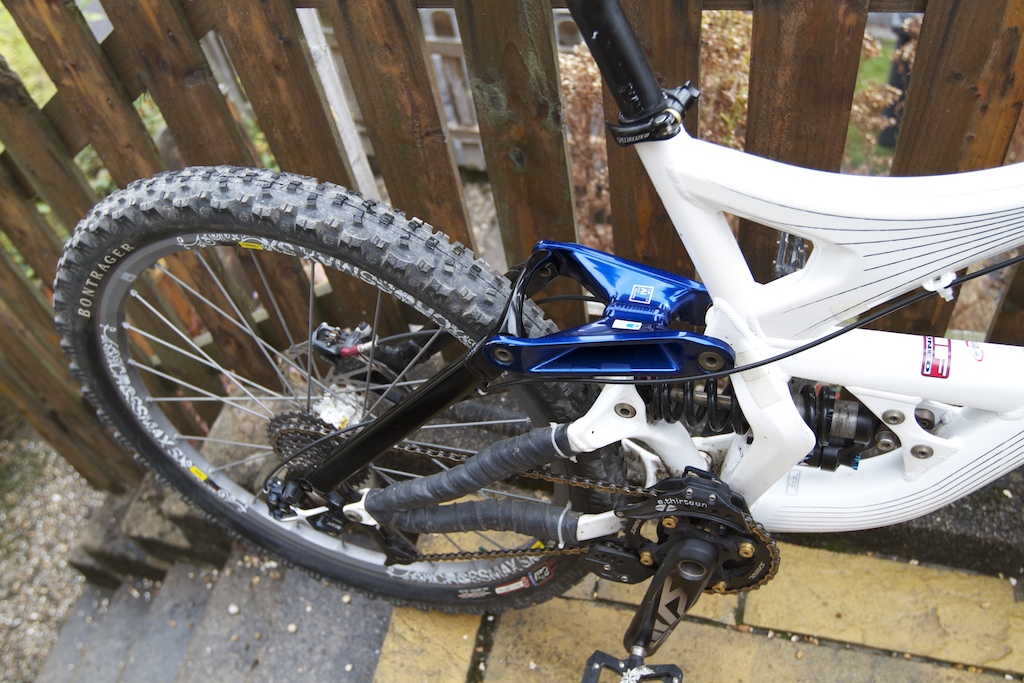 saint cranks, xtr shadow rear mech, dhx5 Pushed