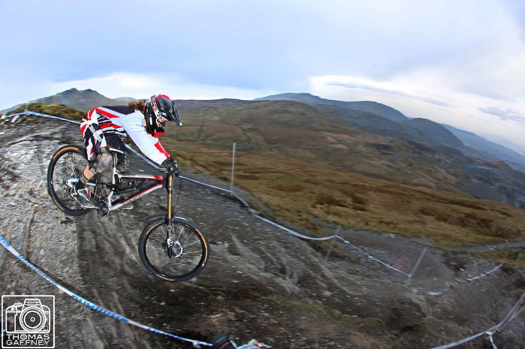 Images from round one of the British Downhill Series at Antur Stiniog, for more go to Roots and Rain and search Tom Gaffney or go to www.thomasgaffneyphotography.com