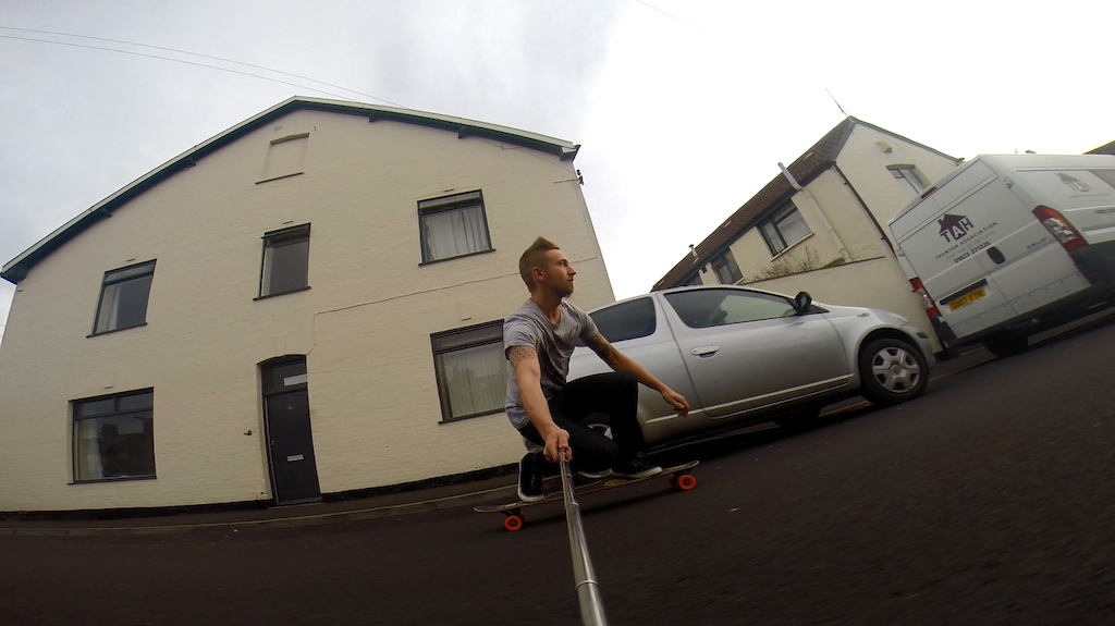 Dewey playing with my GoPro
