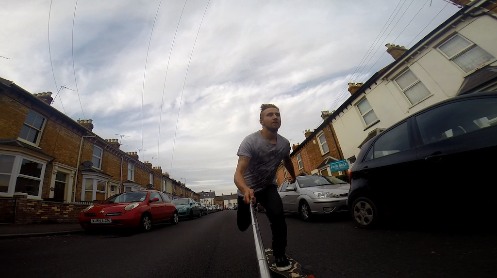 Dewey playing with my GoPro