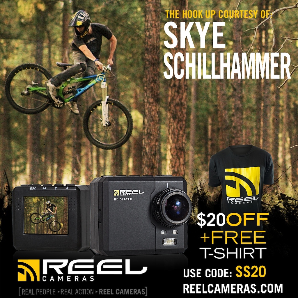 Go check out reelcameras.com and use SS20 for a discount and free T!